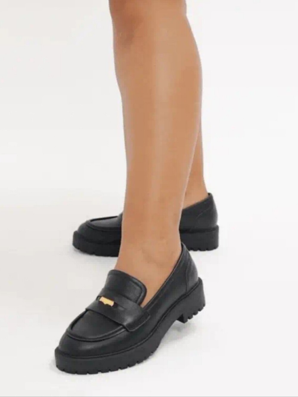 NWB- Lucky Penny Leather Loafers - 7WW